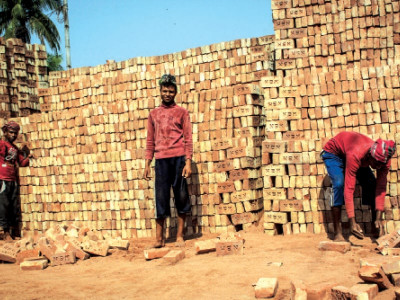 brick kiln owner unleashes dog on labourer for demanding his unpaid wages