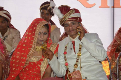 indian minister gifts 700 brides wooden bats to beat drunk husbands