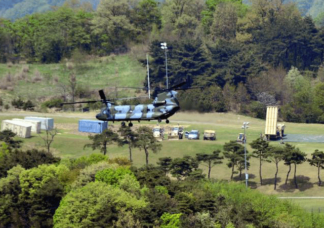 a terminal high altitude area defence thaad interceptor r is seen in seongju south korea april 26 2017 photo reuters