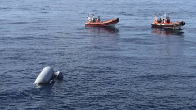 the dinghy was typical of those used by traffickers bringing migrants to europe often packing 120 to 140 people on board photo ap the dinghy was typical of those used by traffickers bringing migrants to europe often packing 120 to 140 people on board photo ap