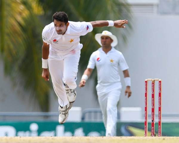 mohammad abbas of pakistan bowing taking 4 west indies wickets for 56 runs during the 2nd day of the 2nd test match between west indies and pakistan at kensington oval bridgetown barbados on may 1 2017 photo afp mohammad abbas of pakistan bowing taking 4 west indies wickets for 56 runs during the 2nd day of the 2nd test match between west indies and pakistan at kensington oval bridgetown barbados on may 1 2017 photo afp
