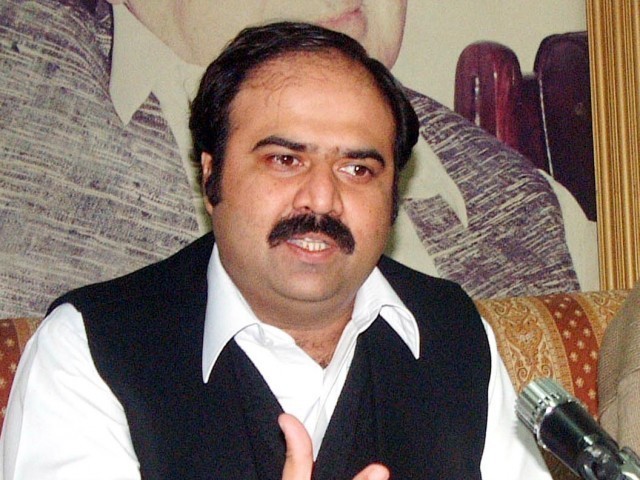 sikandar sherpao said he opposes early elections in the country photo inp