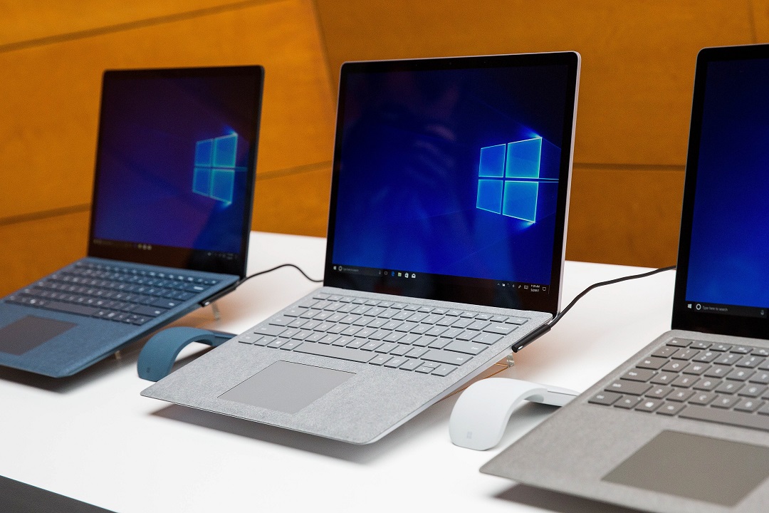 a view of the new microsoft surface laptop photo reuters