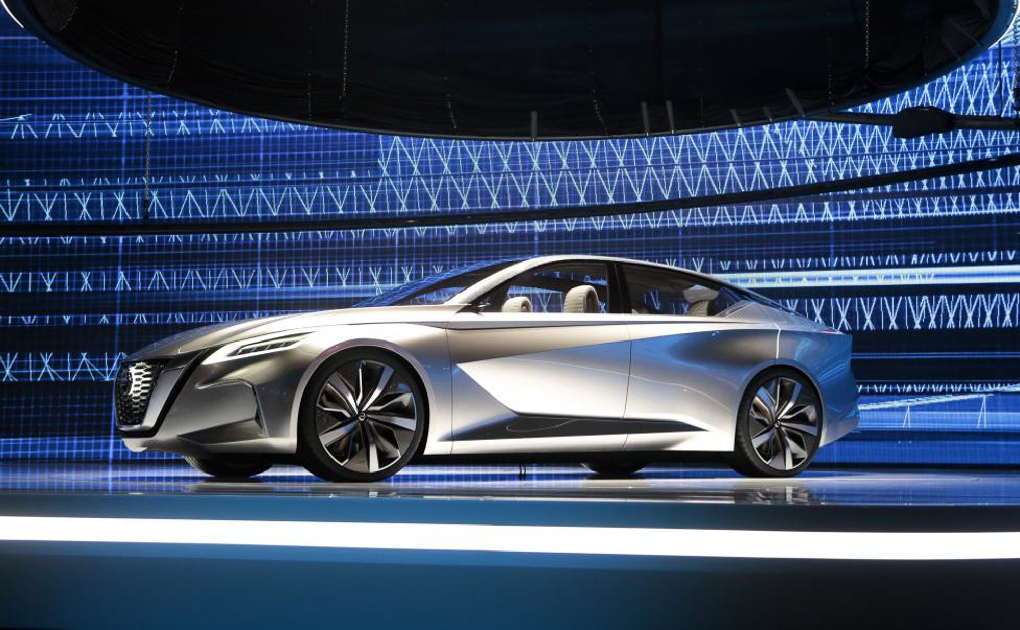 The Nissan Vmotion 2.0 concept car. PHOTO: REUTERS