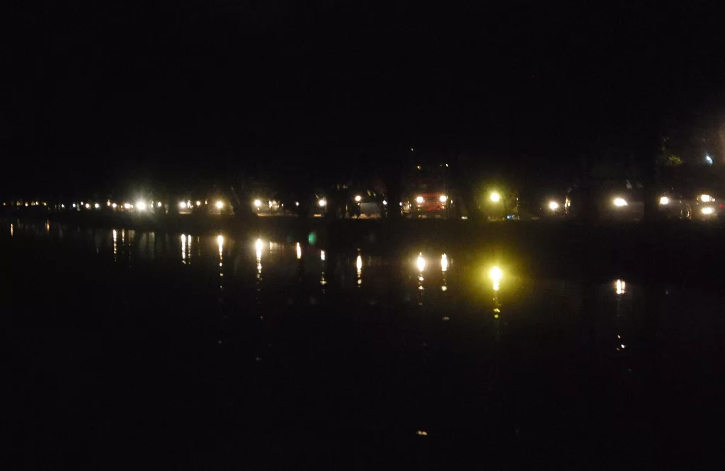 the vehicles passing at the canal road at night time in lahore photo riaz ahmed the vehicles passing at the canal road at night time in lahore photo riaz ahmed