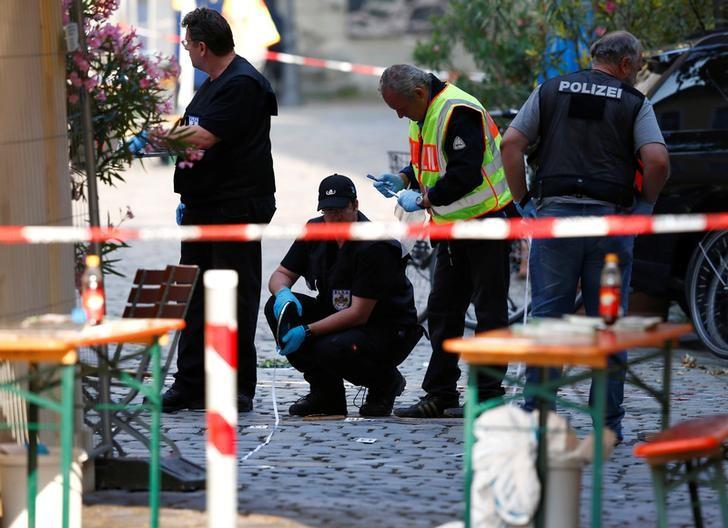 the drunk men were arrested by police soon after photo reuters