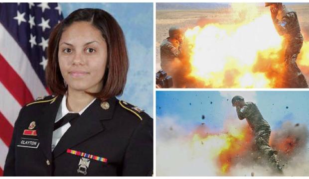 combat photographer spc hilda clayton and the images she took moments before she died during a live fire training accident in afghanistan in 2013 photo courtesy stars and stripes