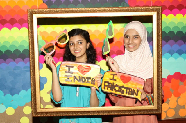 a file photo of pak india students who participated in an exchange programme photo file a file photo of pak india students who participated in an exchange programme photo file