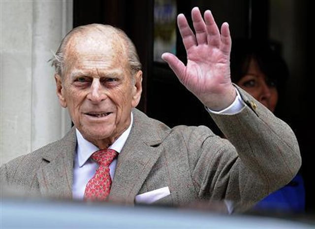 a sprightly philip wearing a suit and tie and at times smiling chatted to soliders ahead of the ceremony photo reuters file a sprightly philip wearing a suit and tie and at times smiling chatted to soliders ahead of the ceremony photo reuters file