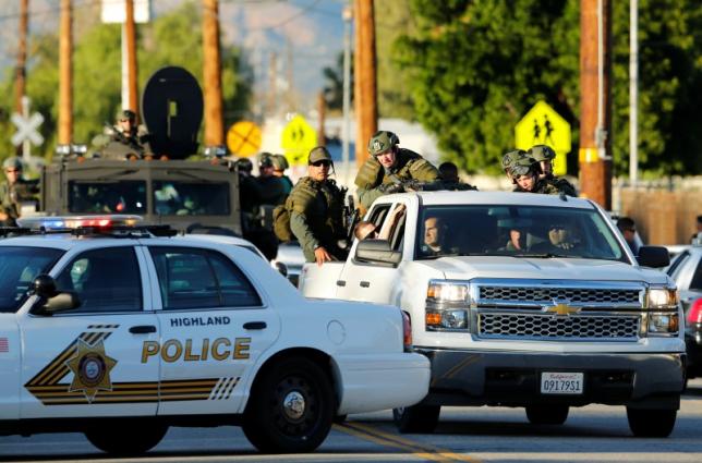 syed rizwan farook and his wife tashfeen malik opened fire on a holiday gathering of farook 039 s co workers at a government building in san bernardino on december 2 2015 killing 14 people and wounding 22 others photo reuters