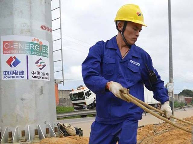 chinese engineers are working on the havelian thakot expressway being constructed under china pakistan economic corridor photo afp