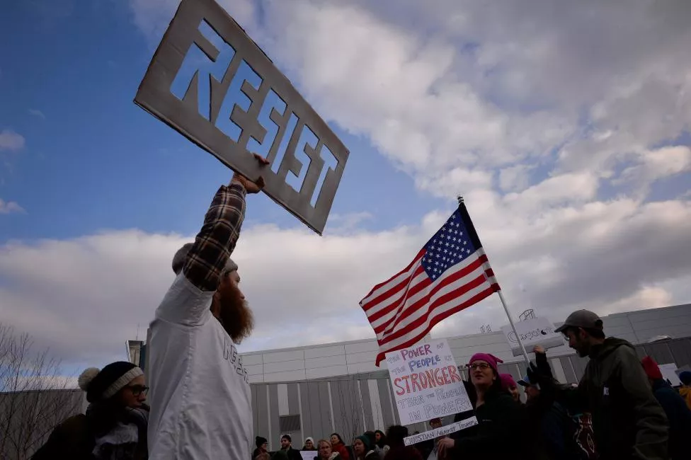 demonstrators yell slogans during anti donald trump travel ban protests outside philadelphia international airport in philadelphia reuters charles mostoller demonstrators yell slogans during anti donald trump travel ban protests outside philadelphia international airport in philadelphia reuters charles mostoller