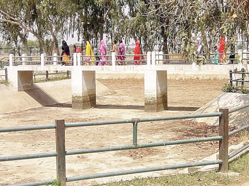 park lies in a shambles due to negligence of the authorities photo express