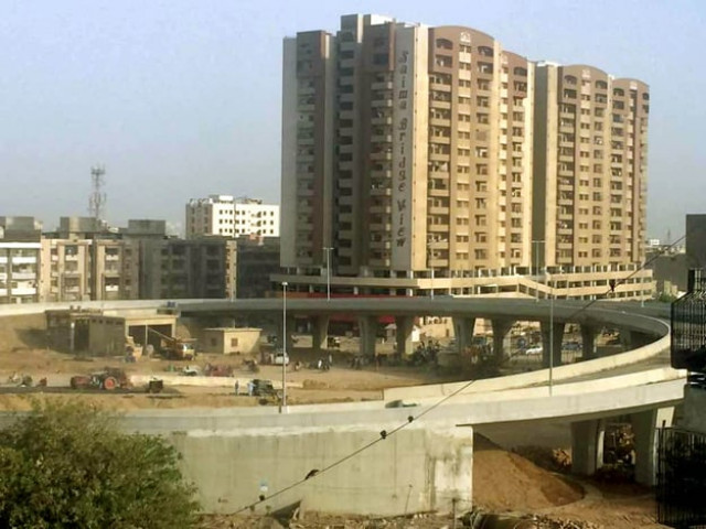 construction of the green line brt interchange at the board office is nearly complete photo athar khan