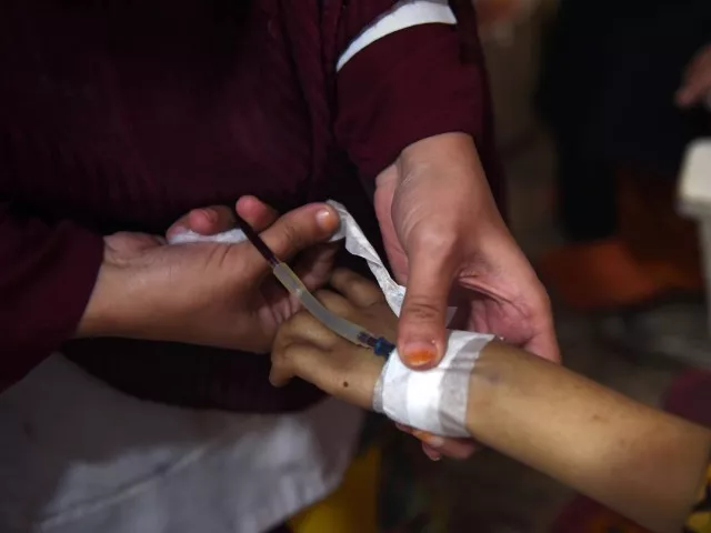 thalasseamia is a hereditary blood disorder that prevents the production of haemoglobin leaving the patient anaemic photo afp