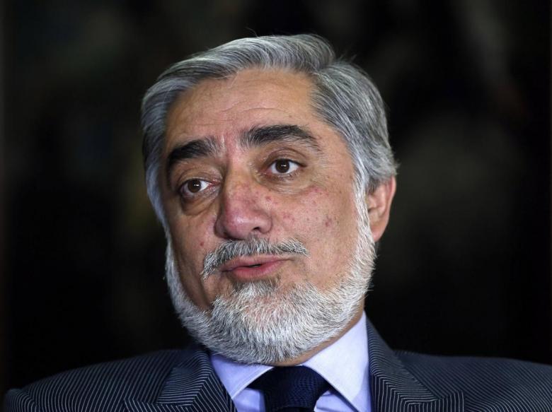 afghan presidential candidate abdullah abdullah speaks during an interview in kabul april 13 2014 photo reuters