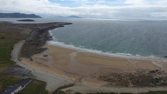 dooagh beach is seen after a storm returned sand to it 30 years after another storm had stripped all the sand off the beach on achill island county mayo ireland may 5 2017 picture taken may 5 2017 mandatory credit sean molloy achill tourism via reuters