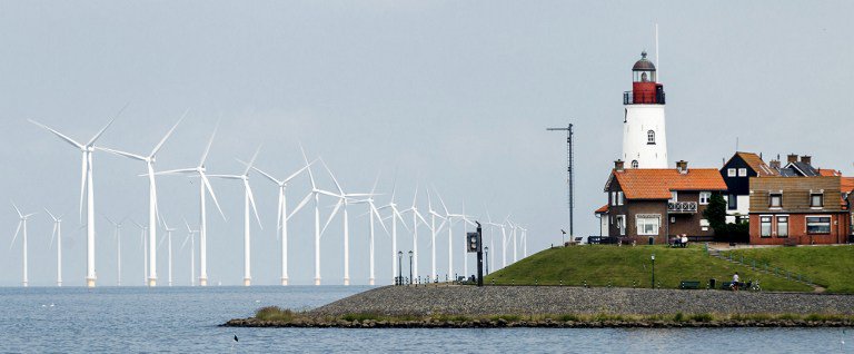 over the next 15 years the gemini windpark which lies some 85 kilo metres off the northern coast of the netherlands will meet the energy needs of about 1 5 million people photo afp