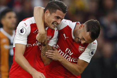 xhaka still hopeful of top four finish xhaka still hopeful of top four finish