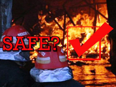 factory fire the inspectors said that the building was safe factory fire the inspectors said that the building was safe