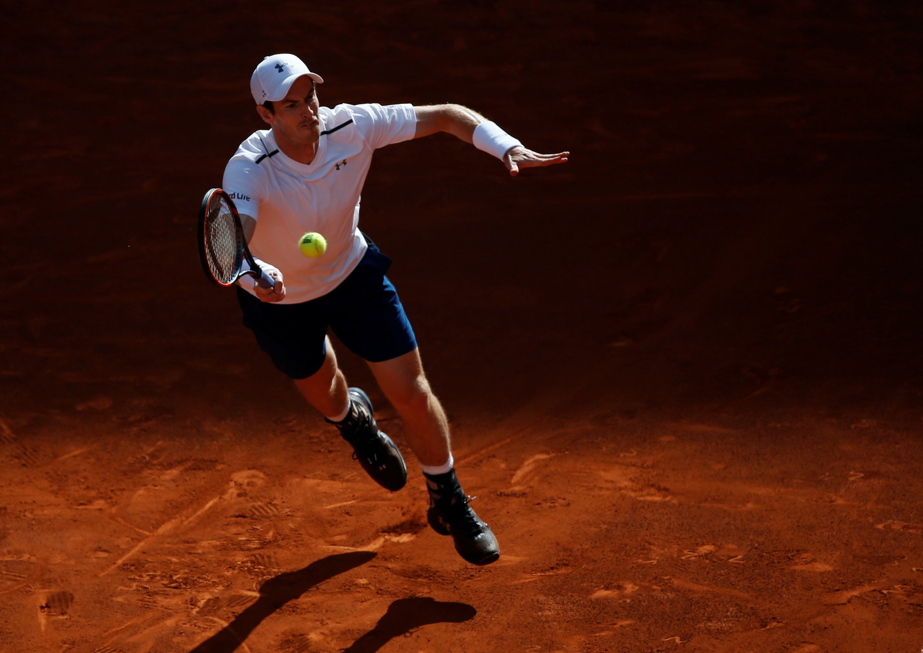 smooth sailing murray had far too much guile for the big serving copil as he didn 039 t face a single break point in sealing victory in just under 90 minutes on court photo reuters