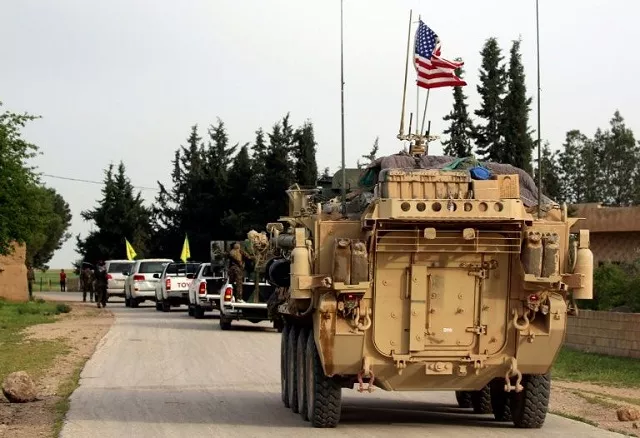 us forces accompanied by kurdish people 039 s protection units fighters near the northern syrian village of darbasiyah on the border with turkey photo afp us forces accompanied by kurdish people 039 s protection units fighters near the northern syrian village of darbasiyah on the border with turkey photo afp
