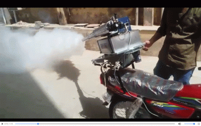 motofog to fumigate streets of karachi