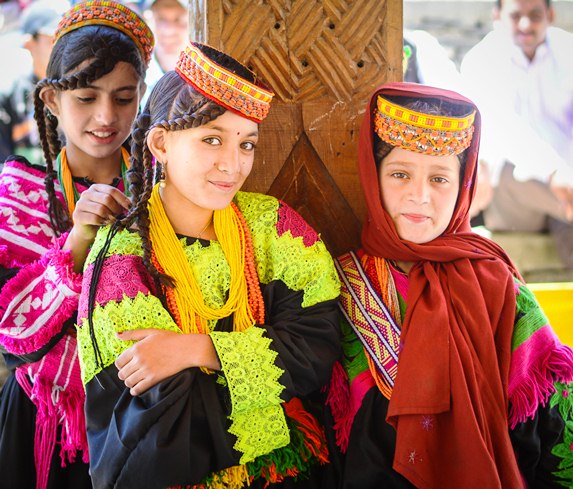 the indigenous kalasha people celebrate their centuries old festival which remain a tourist attraction in pakistan photo file