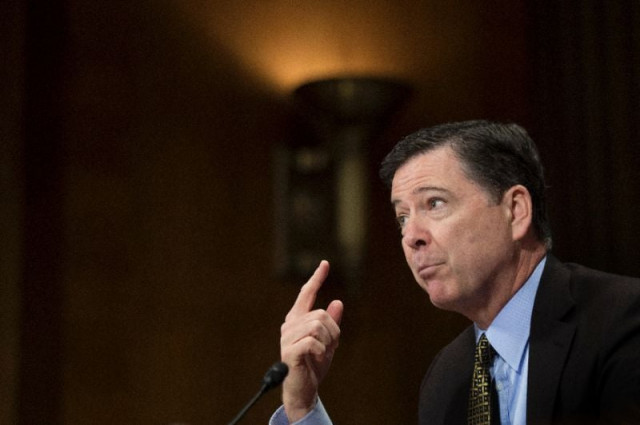 james comey who was fired as fbi director by president donald trump on tuesday testifying in congress on may 3 photo afp james comey who was fired as fbi director by president donald trump on tuesday testifying in congress on may 3 photo afp