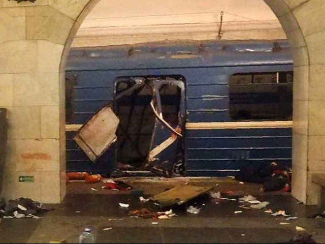 russian metro that was attacked in april photo afp