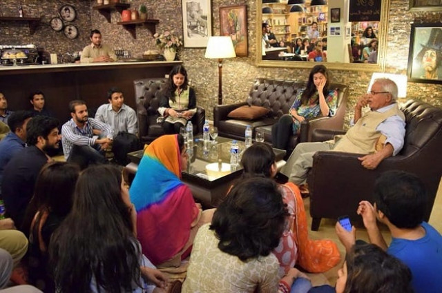 human rights commission of pakistan joint secretary hussain naqi speaking to the participants of the session photo democraticsstudentsalliance facebook human rights commission of pakistan joint secretary hussain naqi speaking to the participants of the session photo democraticsstudentsalliance facebook