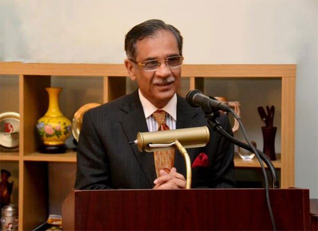 cjp takes notice of bahria enclave incident