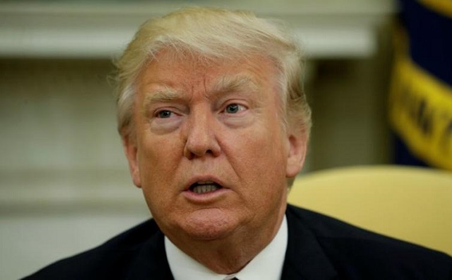 u s president donald trump speaks to reporters after his meeting with russian foreign minister sergey lavrov at the white house in washington u s may 10 2017 photo reuters