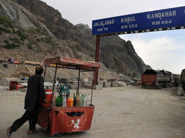 the pak afghan border had remained closed for around a month in march photo afp