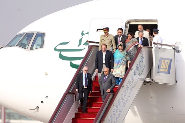 prime minister nawaz sharif arrives at the beijing capital international airport to attend the belt and road forum in beijing photo reuters prime minister nawaz sharif arrives at the beijing capital international airport to attend the belt and road forum in beijing photo reuters