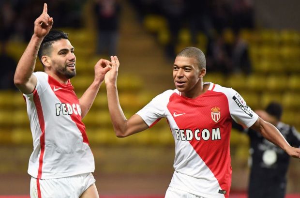 the experience and instincts of falcao and the youth and exuberance of mbappe have made their partnership arguably the most dangerous in europe photo afp