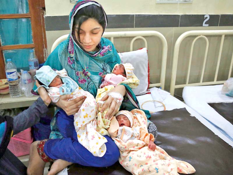 lahoriite celebrates mother s day with triplets
