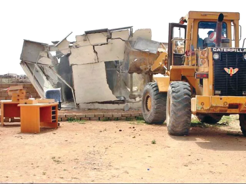 area dotted with tourist resorts becoming uglier due to unchecked encroachment photo express area dotted with tourist resorts becoming uglier due to unchecked encroachment photo express
