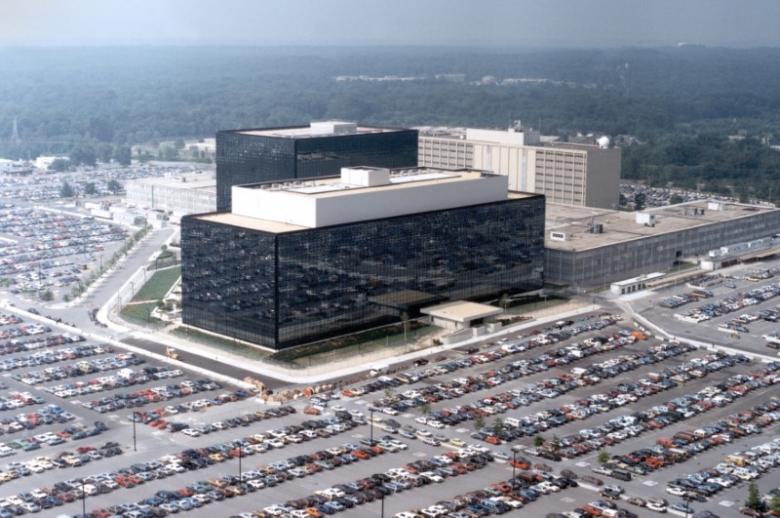 an undated aerial handout photo shows the national security agency nsa headquarters building in fort meade maryland photo reuters