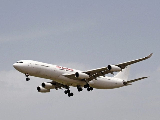 an air algerie airways plane prepares to land at houari boumediene airport in algiers photo reuters