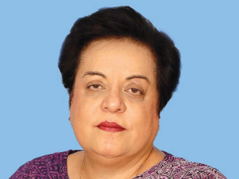 shireen mazari photo file