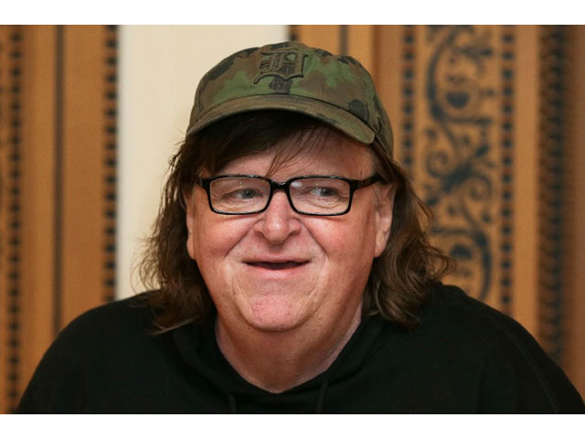 michael moore filming new documentary on donald trump