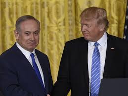 us president donald trump and israeli prime minister benjamin netanyahu shake hands during a joint press conference in the east room of the white house in washington dc february 15 2017 photo afp