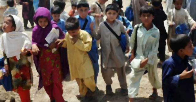child protection and welfare bureau officer ali abid naqvi said the children had been taken in after they were found begging or collecting scrap from various parts of the city photo afp
