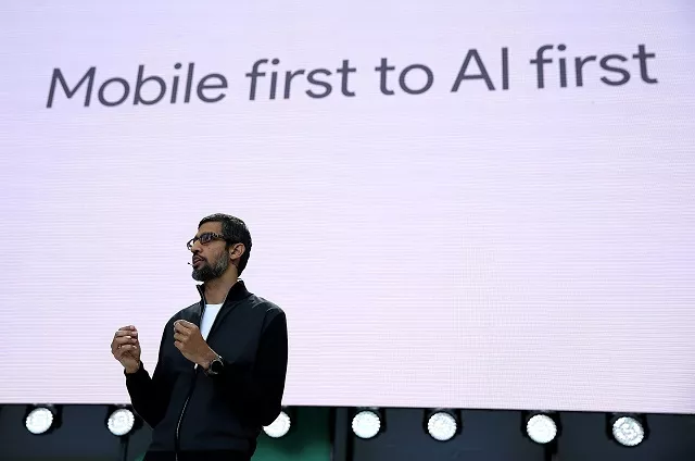 google ceo sundar pichai delivers the keynote address at the google i o 2017 conference at shoreline amphitheater on may 17 2017 in mountain view california the three day conference will highlight innovations including google assistant photo afp google ceo sundar pichai delivers the keynote address at the google i o 2017 conference at shoreline amphitheater on may 17 2017 in mountain view california the three day conference will highlight innovations including google assistant photo afp