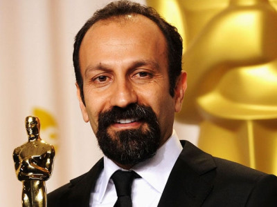 iraninan film maker asghar farhadi accepts the salesman oscar at cannes iraninan film maker asghar farhadi accepts the salesman oscar at cannes
