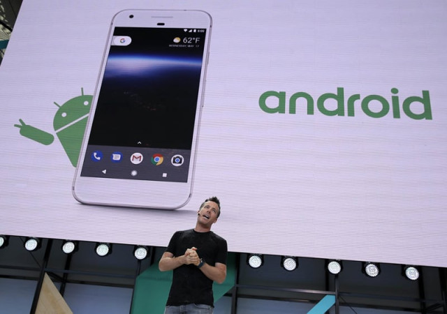 dave burke google vice president of engineering for android speaks during the opening keynote address at the google i o 2017 conference at shoreline amphitheater on may 17 2017 in mountain view california photo afp dave burke google vice president of engineering for android speaks during the opening keynote address at the google i o 2017 conference at shoreline amphitheater on may 17 2017 in mountain view california photo afp