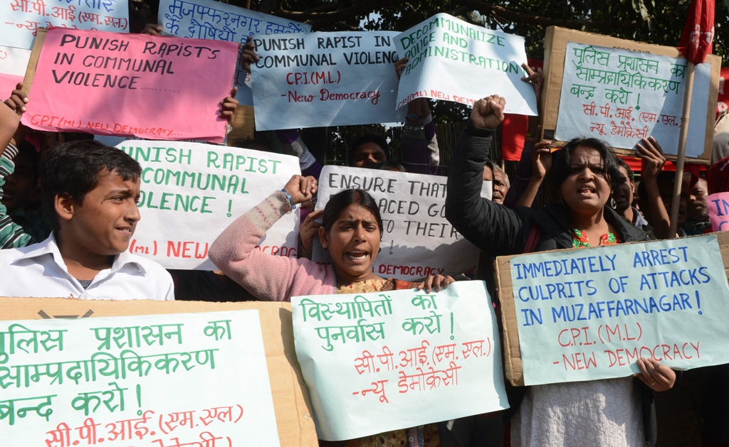 people protest in india against gang rape photo afp