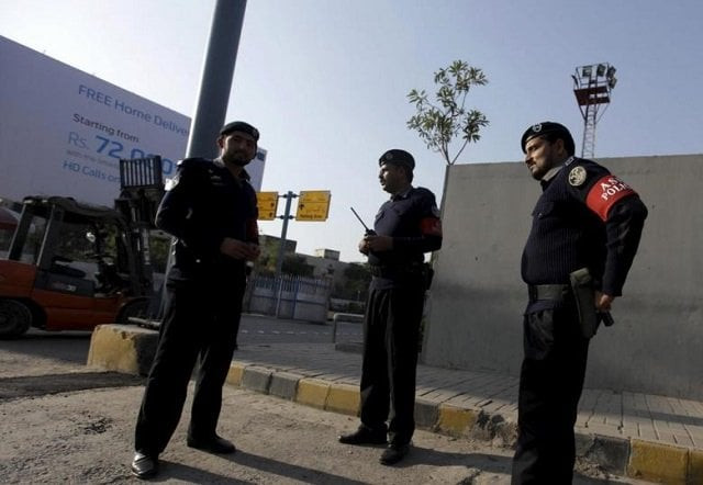 the armed men opened fire at the guard and left him injured on the spot photo reuters the armed men opened fire at the guard and left him injured on the spot photo reuters