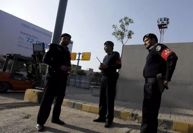 the armed men opened fire at the guard and left him injured on the spot photo reuters the armed men opened fire at the guard and left him injured on the spot photo reuters